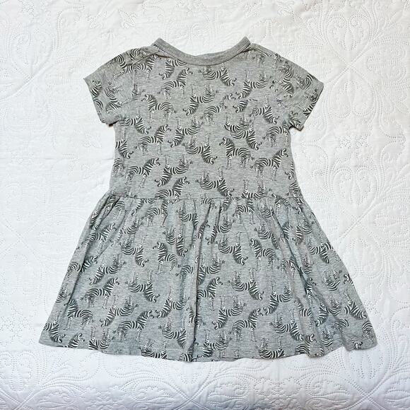 Next Zebra Print Dress Size 3/4 - Picture 2 of 6